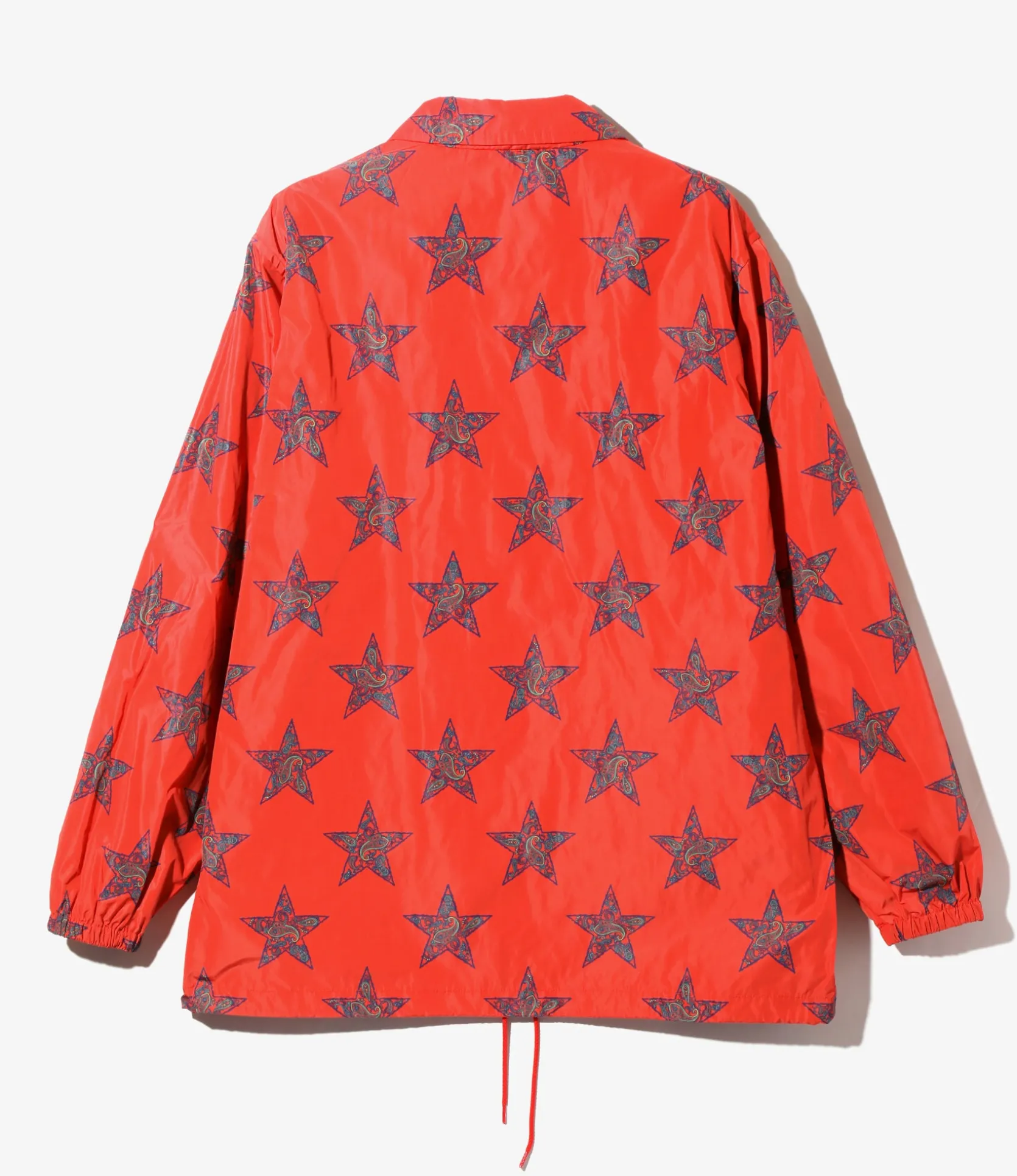 Coach Jacket - Red Star - Poly Taffeta / Printed