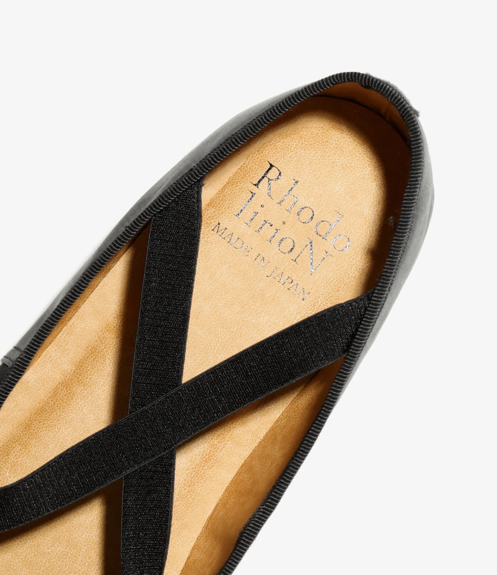 Color Combination Ballet Shoes - Black