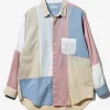 Combo Short Collar Shirt - White Handkerchief Lawn