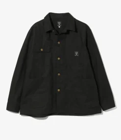 Coverall - Black - 11.5oz Cotton Canvas
