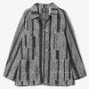 Coverall - Black - 10oz Denim / Python Jacquard
