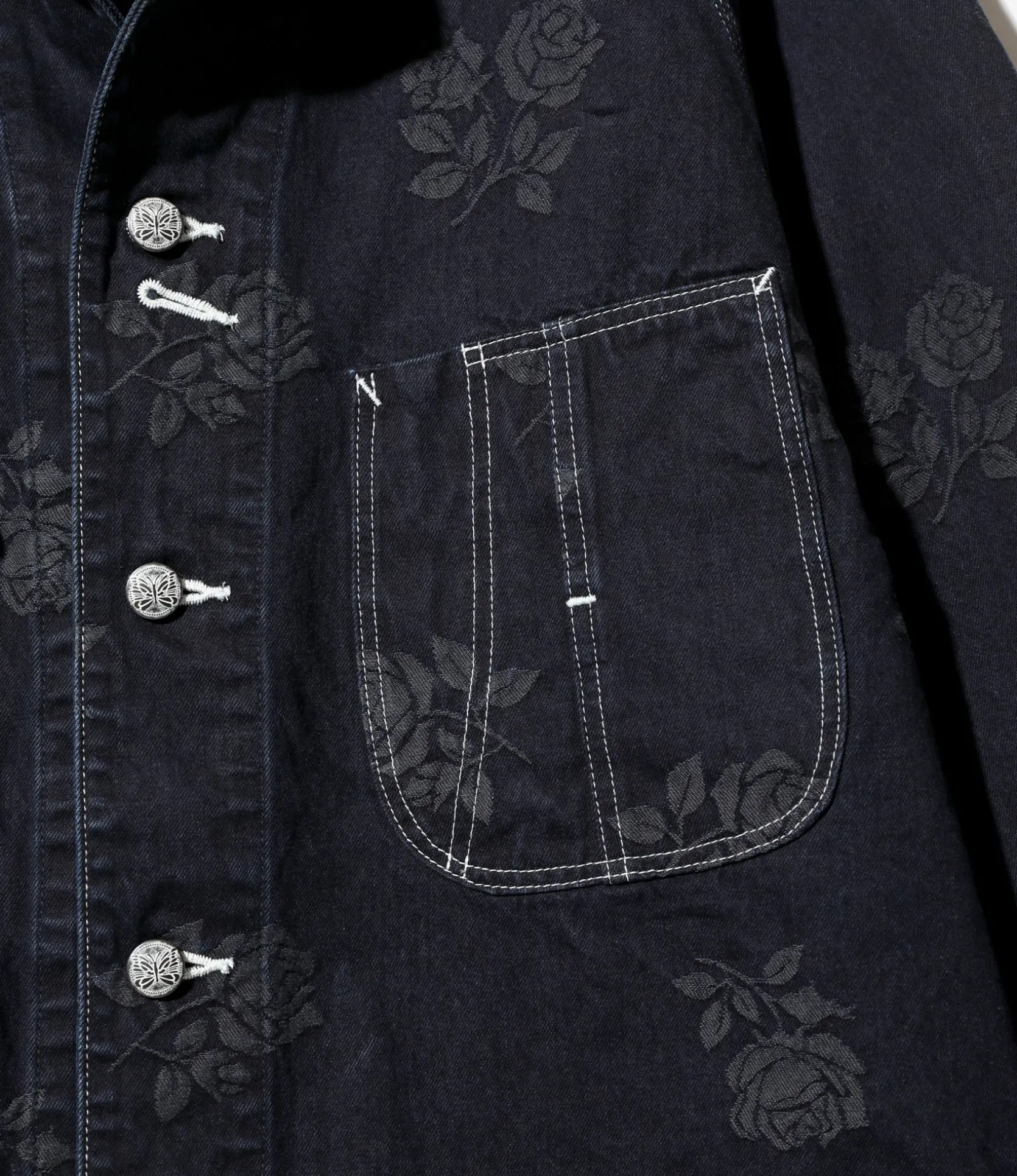 Coverall - Indigo - 10oz Denim / Rose Jq.