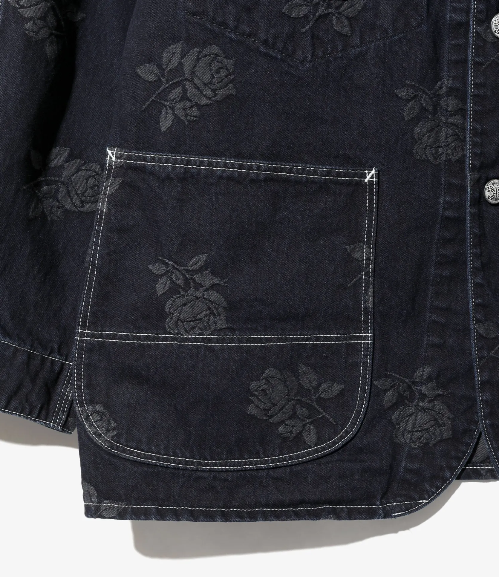 Coverall - Indigo - 10oz Denim / Rose Jq.