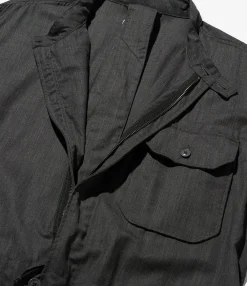 Coverall Suit - Charcoal Tropical Wool