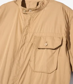 Coverall Suit - Khaki Cotton Superfine Twill