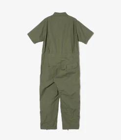 Coverall Suit - Olive Cotton Ripstop