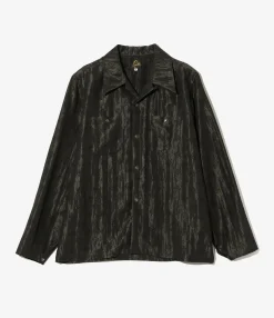 Cowboy One-Up Shirt - Black - Bright Foulard