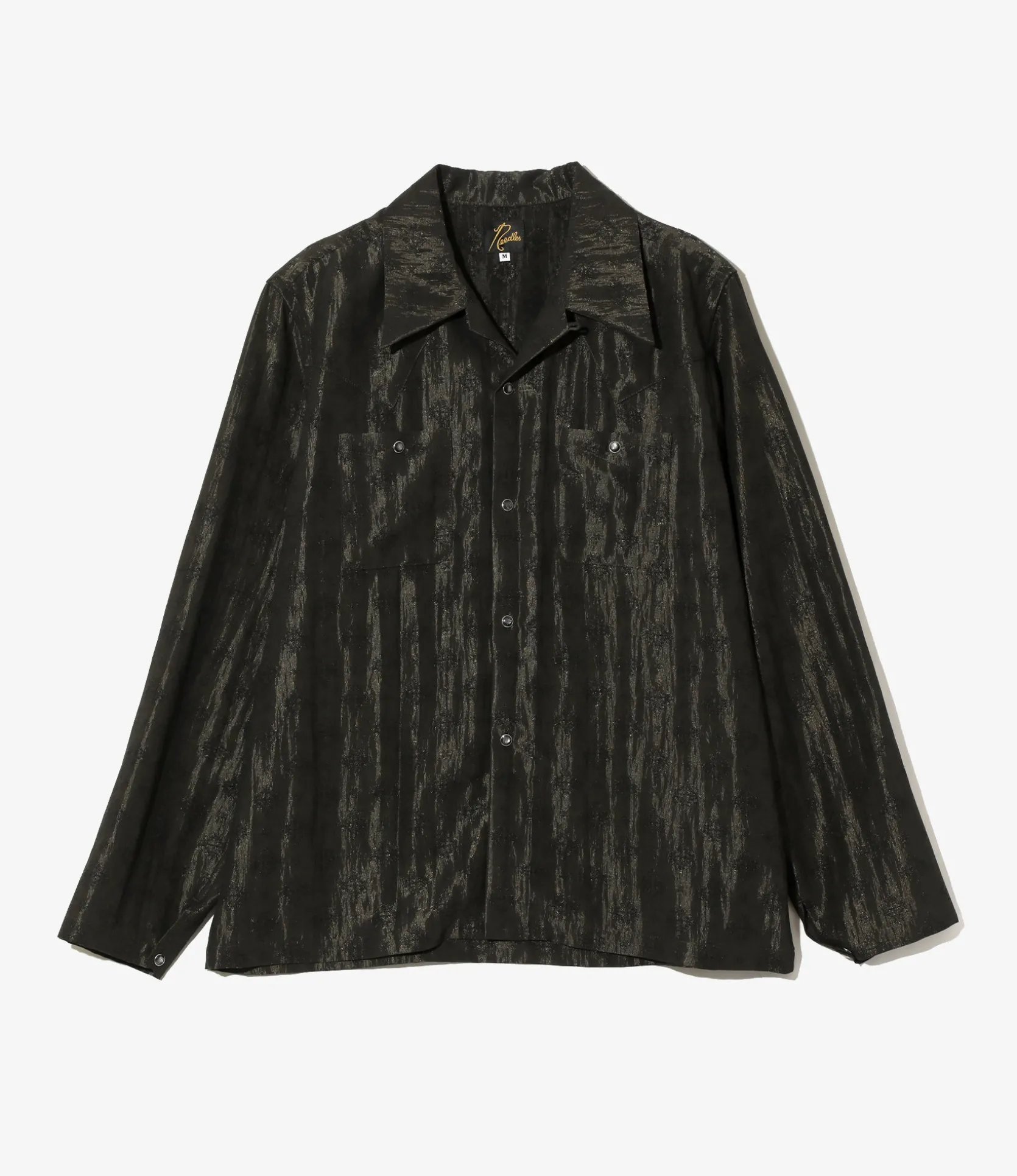 Cowboy One-Up Shirt - Black - Bright Foulard