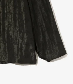 Cowboy One-Up Shirt - Black - Bright Foulard