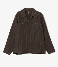 Cowboy One-Up Shirt - Bordeaux - Bright Foulard