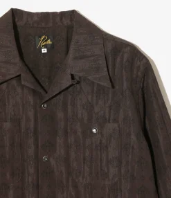 Cowboy One-Up Shirt - Bordeaux - Bright Foulard