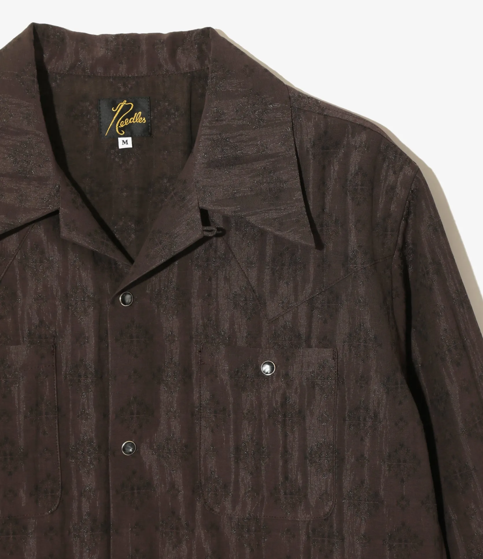 Cowboy One-Up Shirt - Bordeaux - Bright Foulard