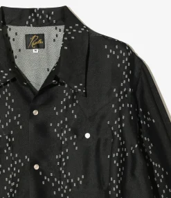 Cowboy One-Up Shirt - Off White - R/AC Square Dot Jacquard