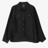 Cowboy One-Up Shirt - Purple- R/AC Square Dot Jacquard