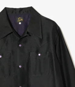Cowboy One-Up Shirt - Purple- R/AC Square Dot Jacquard