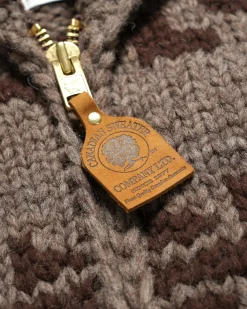 Cowichan Sweater - Beige/Brown