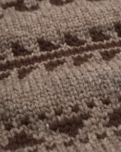Cowichan Vest - Beige/Brown