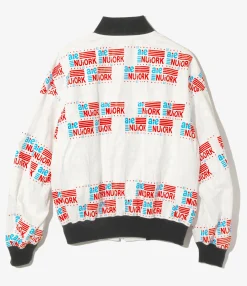 CPS Jacket - White - aie Printed Tyvek