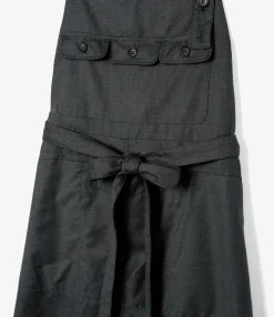 Craft Dress - Charcoal Gabardine
