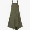 Craft Dress - Olive Sheer Cupro