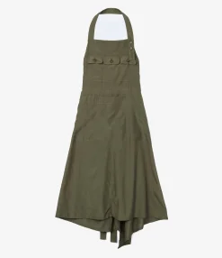 Craft Dress - Olive Sheer Cupro