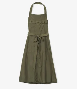 Craft Dress - Olive Sheer Cupro