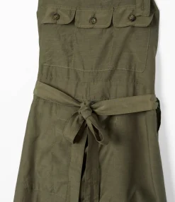 Craft Dress - Olive Sheer Cupro