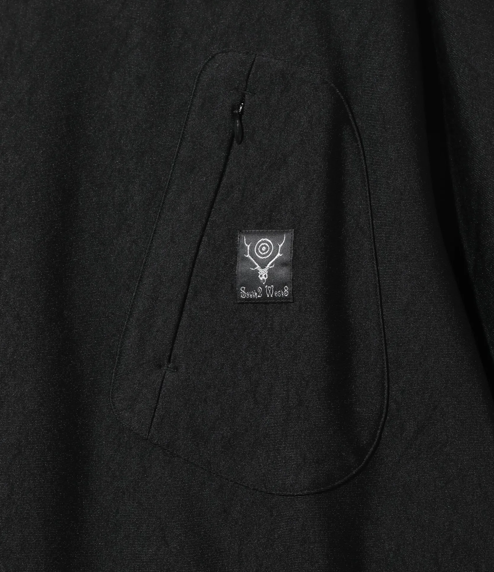 Crew Neck Scouting Shirt - Black - N/PE/PU Tricot Jersey