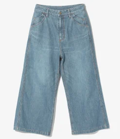 Cropped Buggy Jean - Indigo - 10oz Denim