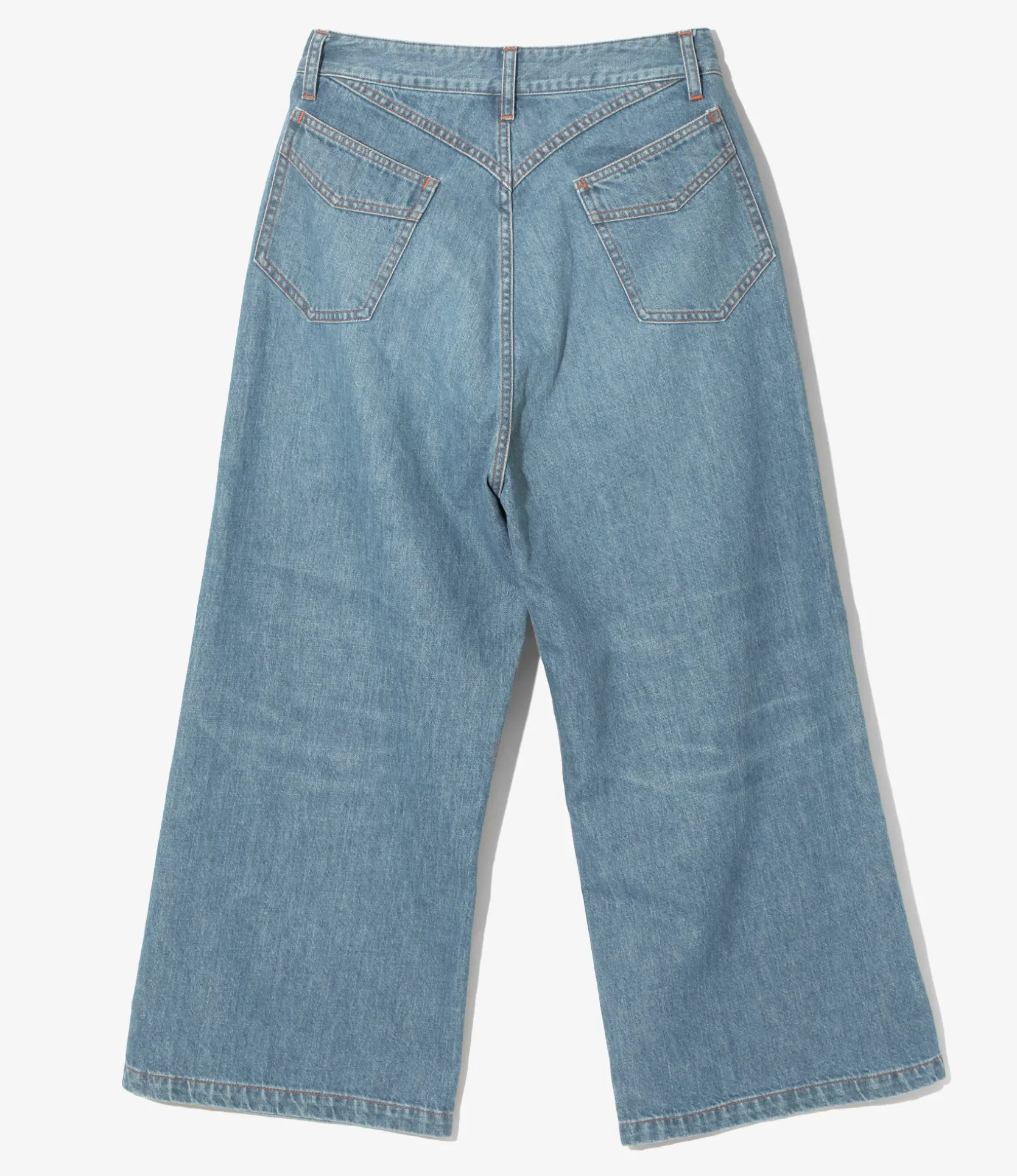 Cropped Buggy Jean - Indigo - 10oz Denim