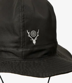 Crusher Hat - Black - C/PE Twill