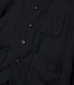 Cutaway Jacket - Dk. Navy Tropical Wool