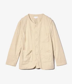 Cutaway Jacket - Natural CL Java Cloth