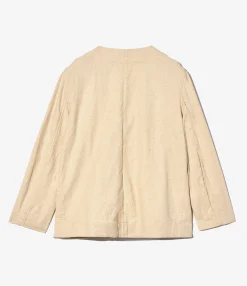 Cutaway Jacket - Natural CL Java Cloth