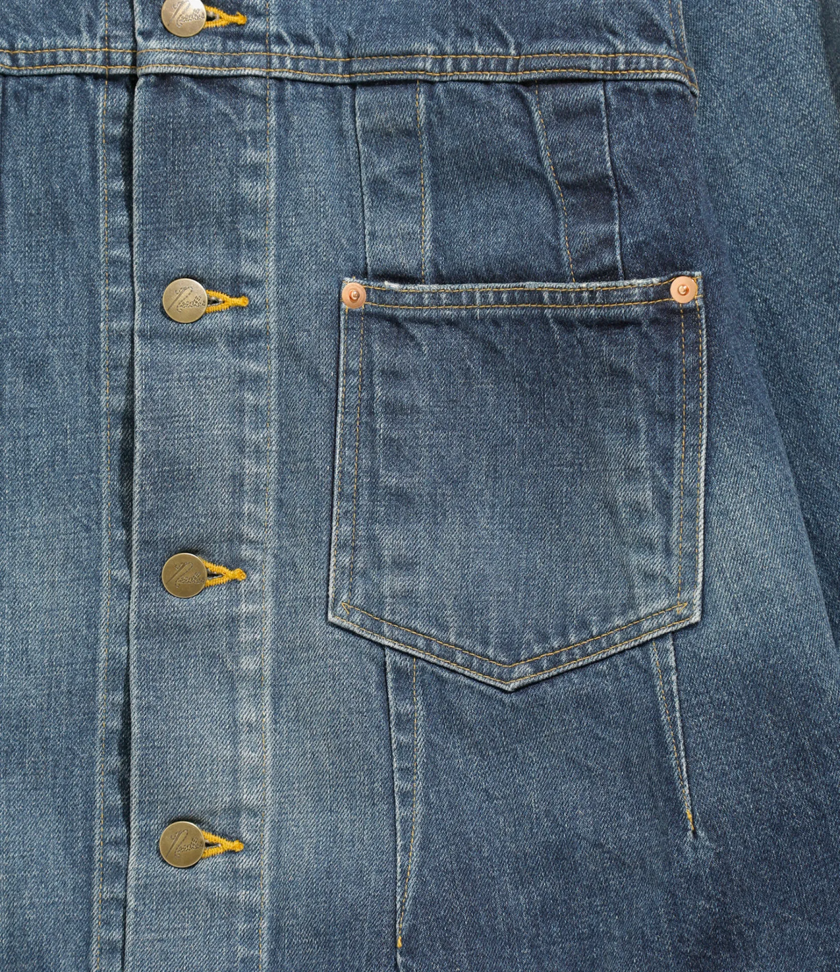 Darts Jean Jacket - Indigo - 12oz Denim