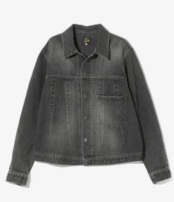 Darts Jean Jacket- Black - 12oz Denim