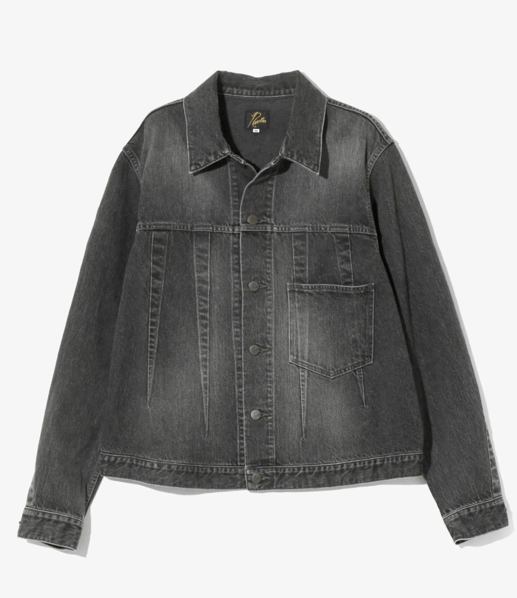 Darts Jean Jacket- Black - 12oz Denim