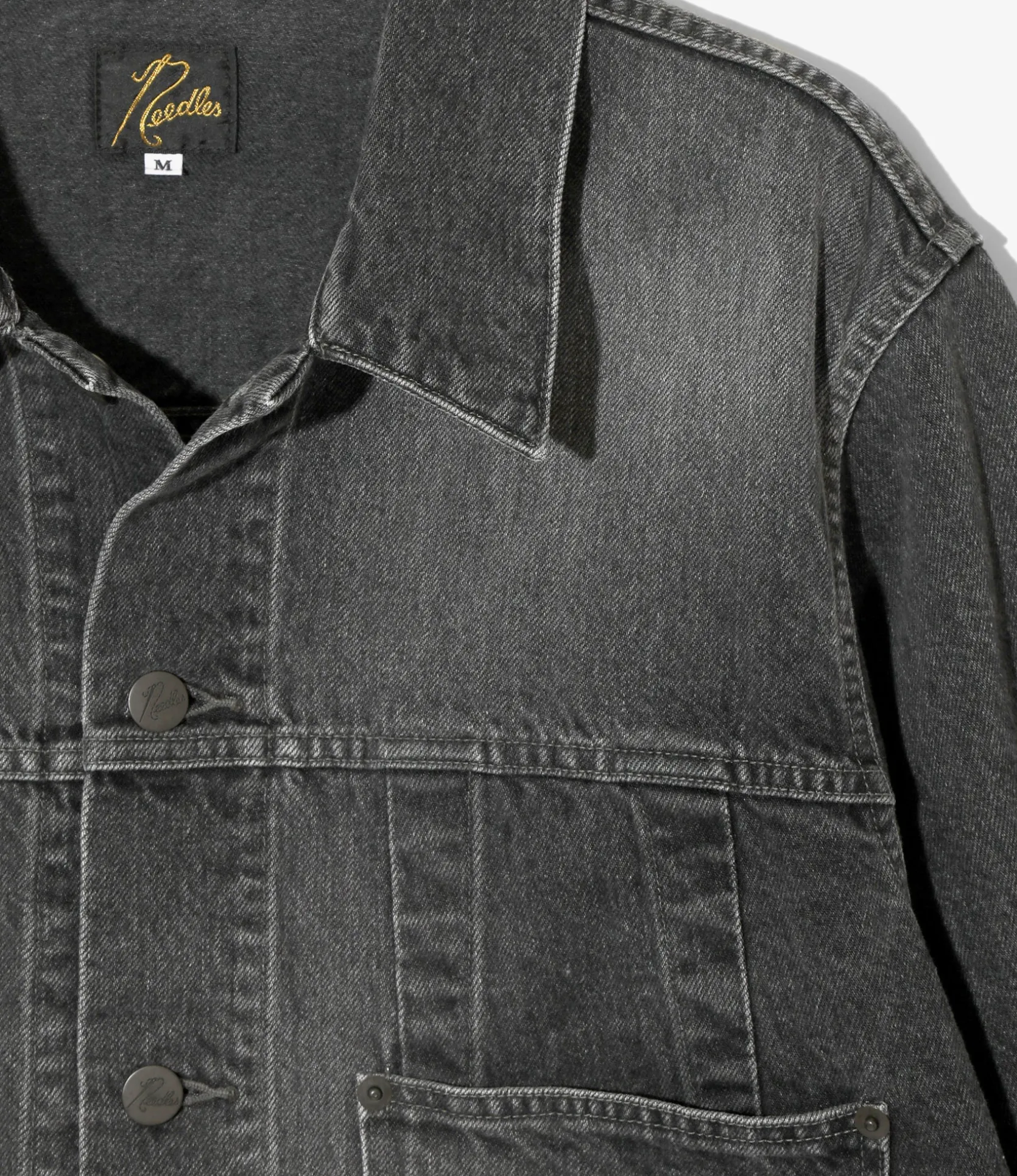 Darts Jean Jacket- Black - 12oz Denim