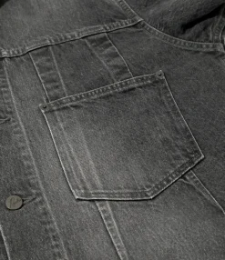 Darts Jean Jacket- Black - 12oz Denim