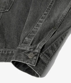 Darts Jean Jacket- Black - 12oz Denim