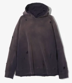 Darts Sweat Hoody - Purple - French Terry