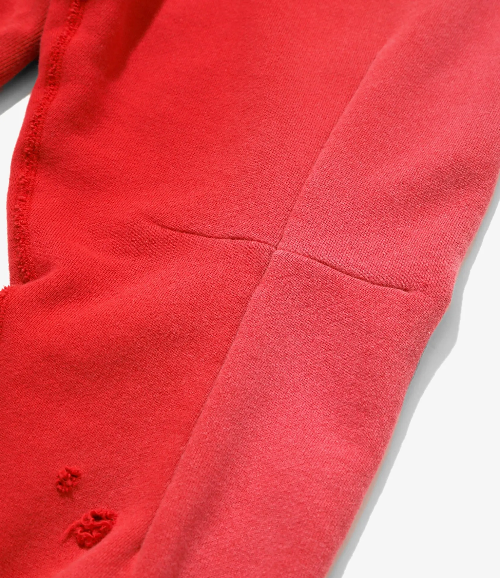 Darts Sweat Hoody - Red - French Terry