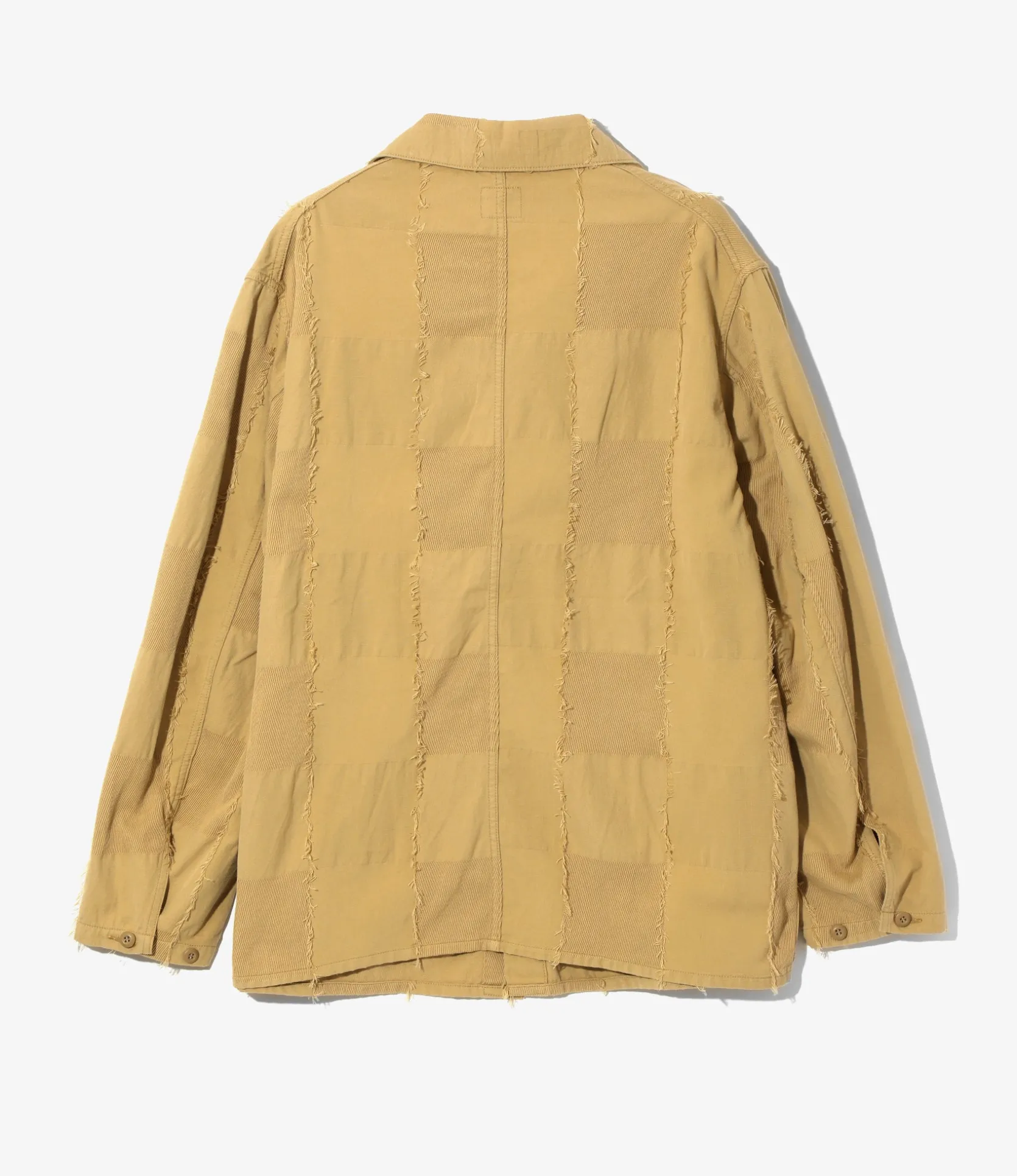 D.N. Coverall - Khaki - Ripstop Cut Jacquard