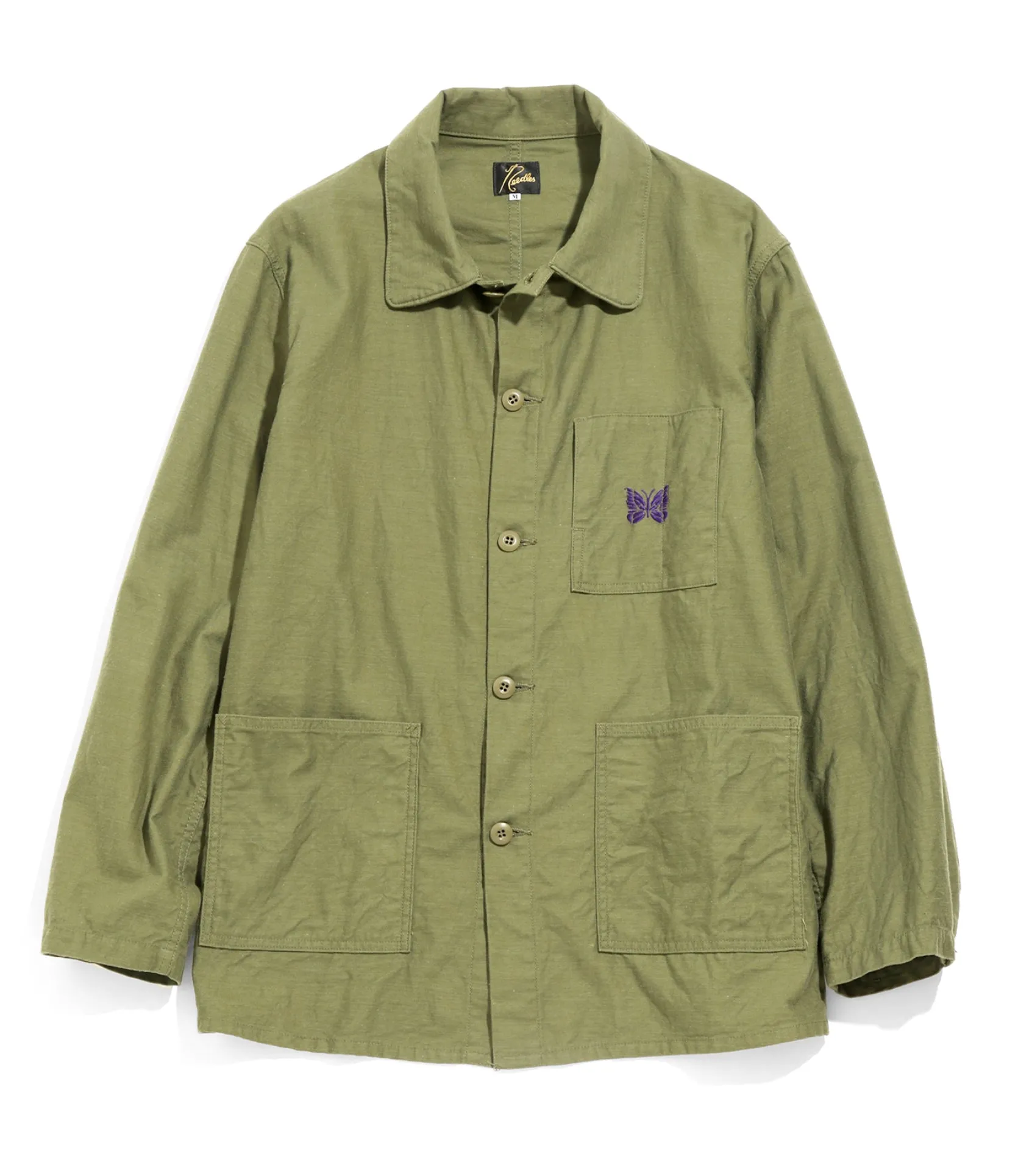 D.N. Coverall - Olive - Back Sateen