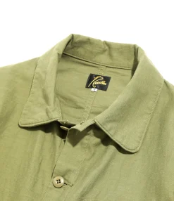 D.N. Coverall - Olive - Back Sateen