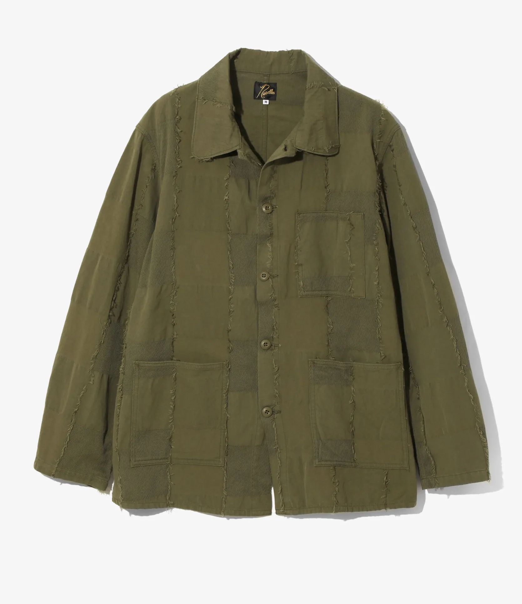 D.N. Coverall - Olive - Ripstop Cut Jacquard
