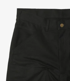 Double Knee Painter Pant - Black - 11.5oz Cotton Canvas