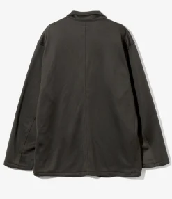 Easy Jacket - Dk. Brown - Bright Jersey