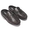 EG x Easymoc - Easy Bit Moc - Dk Brown Croc Emb