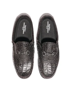 EG x Easymoc - Easy Bit Moc - Dk Brown Croc Emb